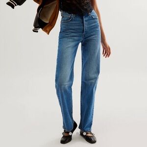 Ribcage Full length High rise Blue Jeans